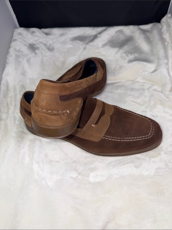 Cole Haan Men’s Brown Leather Penny Loafers Slip On Dress Casual Shoes Size 10.5
